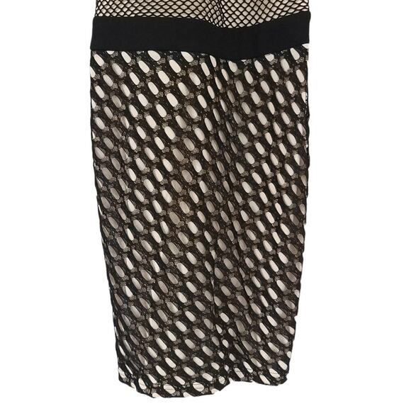 Xtaren Mesh Net High Neck Dress Cocktail Party - Picture 4 of 11